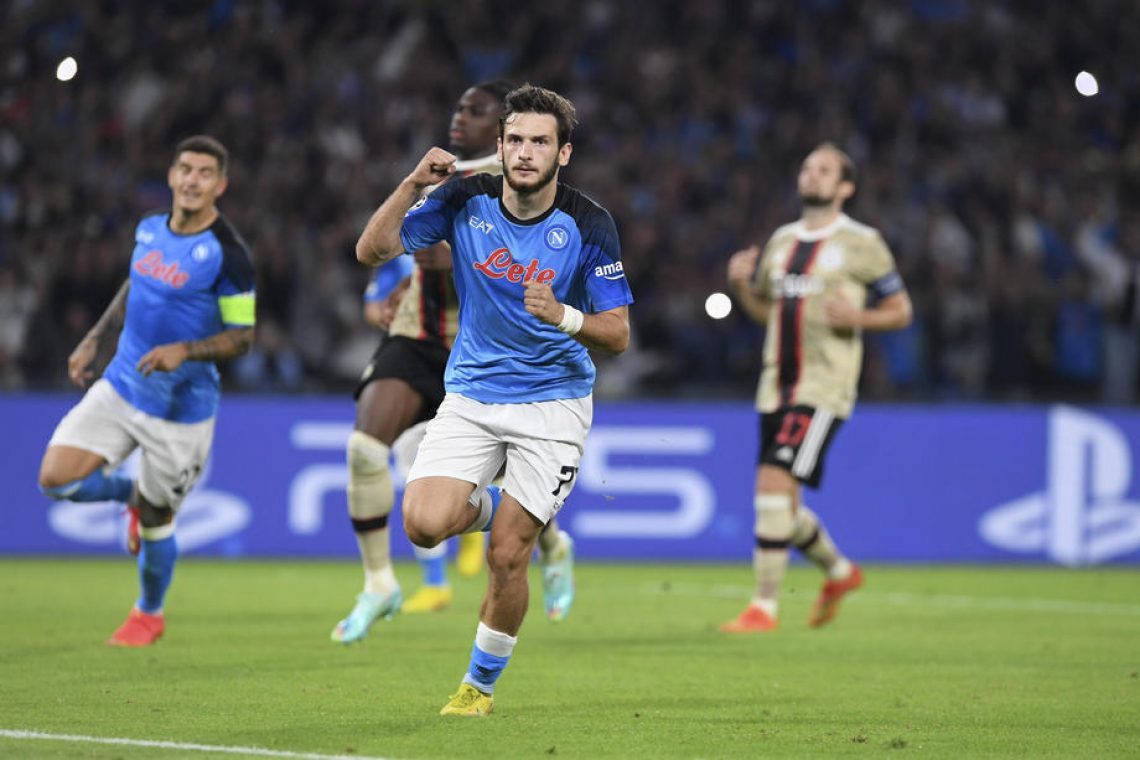 Napoli, Brugge in Bayern v osmini finala