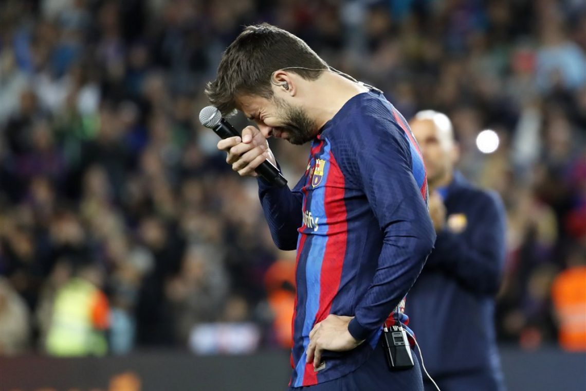 Pique se je od Camp Noua poslovil z zmago