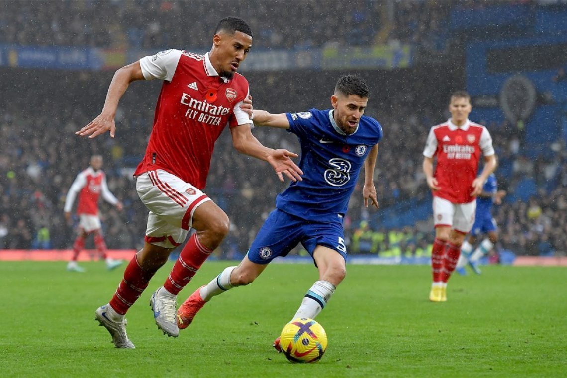 Arsenal po zmagi proti Chelseaju znova na vrh