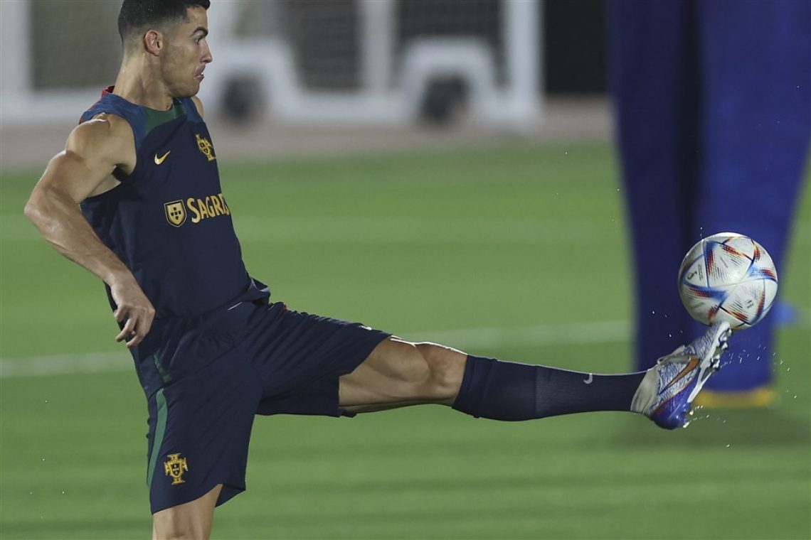 Ronalda ni bilo na trening rezervistov