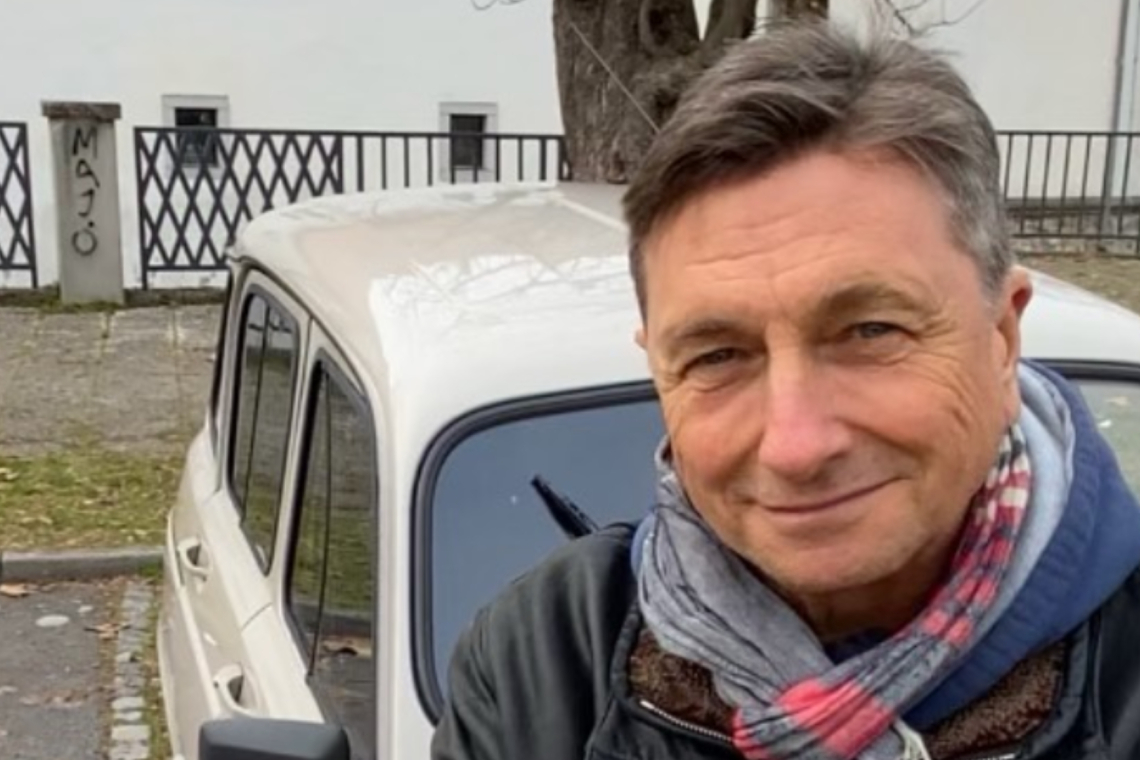 Bivši predsednik Pahor prodaja katro, kupnino bo podaril Inštitutu zlata pentljica