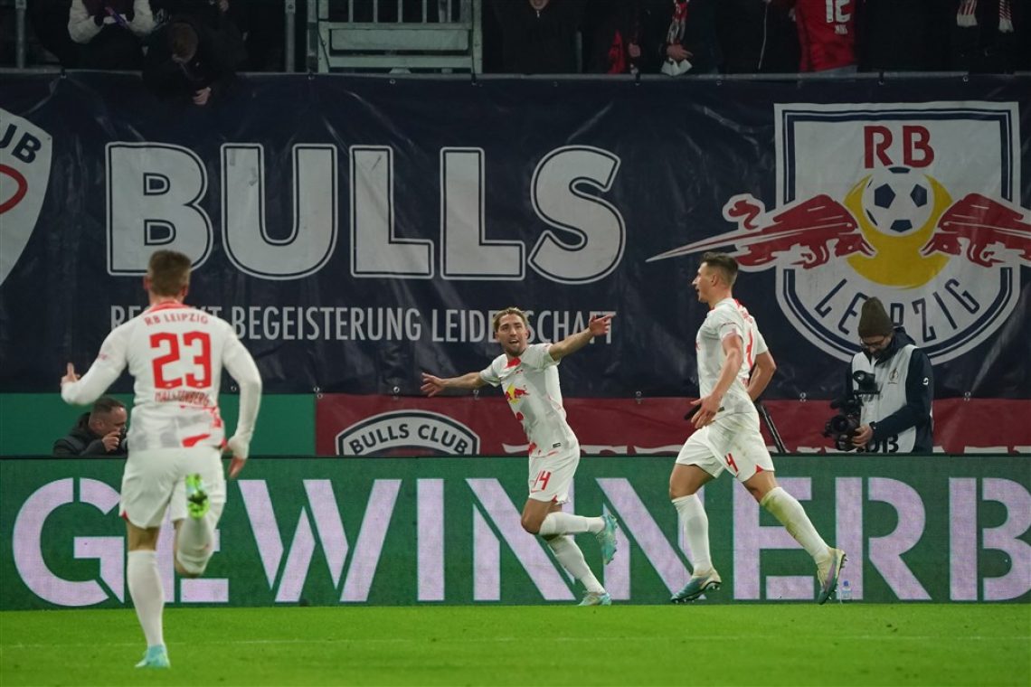 Branilec naslova Leipzig v polfinalu nemškega pokala