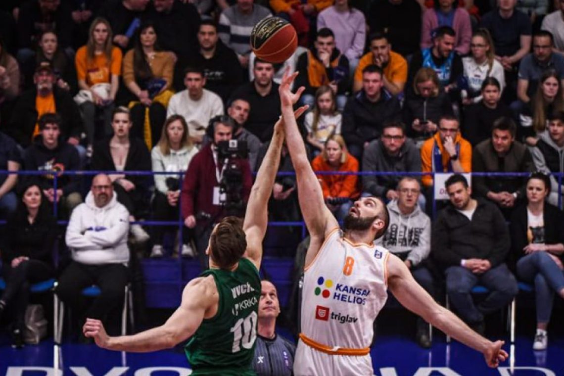 V finalu lige Nova KBM Cedevita Olimpija in Helios Suns