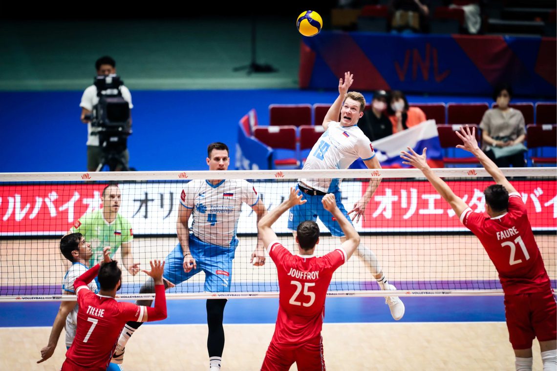 Slovenski odbojkarji do druge zmage v ligi narodov