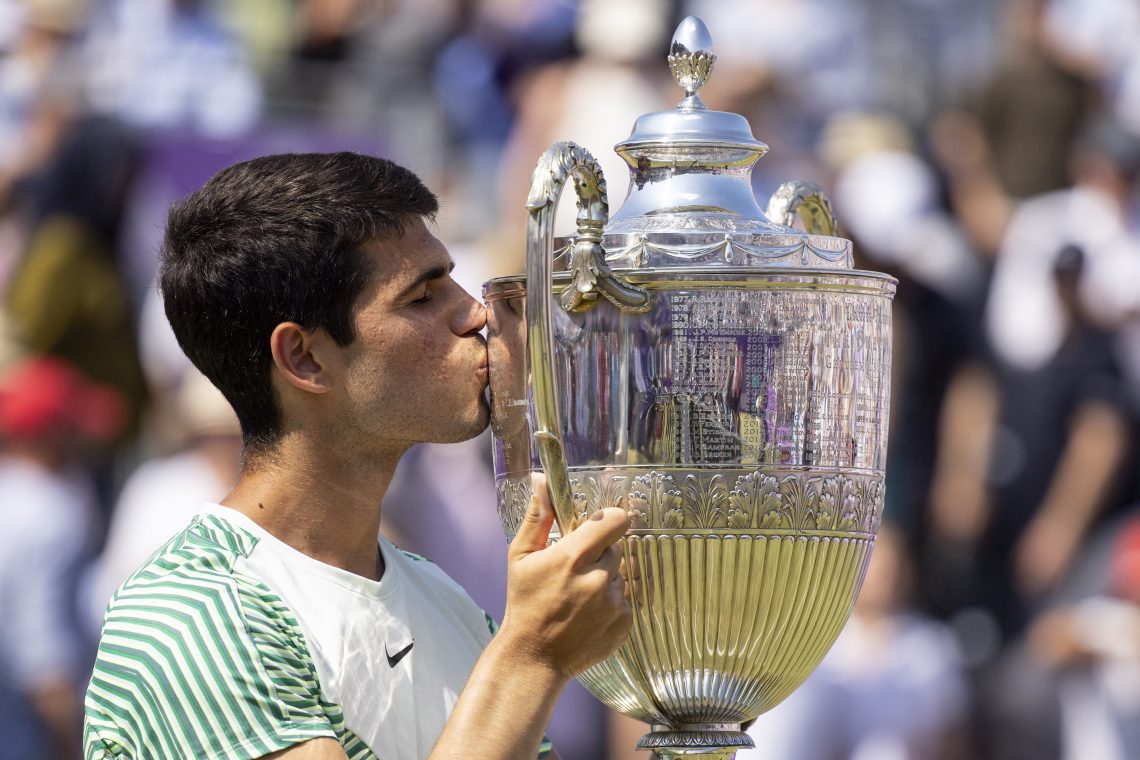 Alcaraz z zmago v Londonu spet na vrh ATP