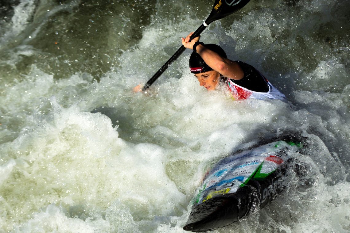 Eva Terčelj s petim mestom rešila slovensko kajakaško čast v Krakovu