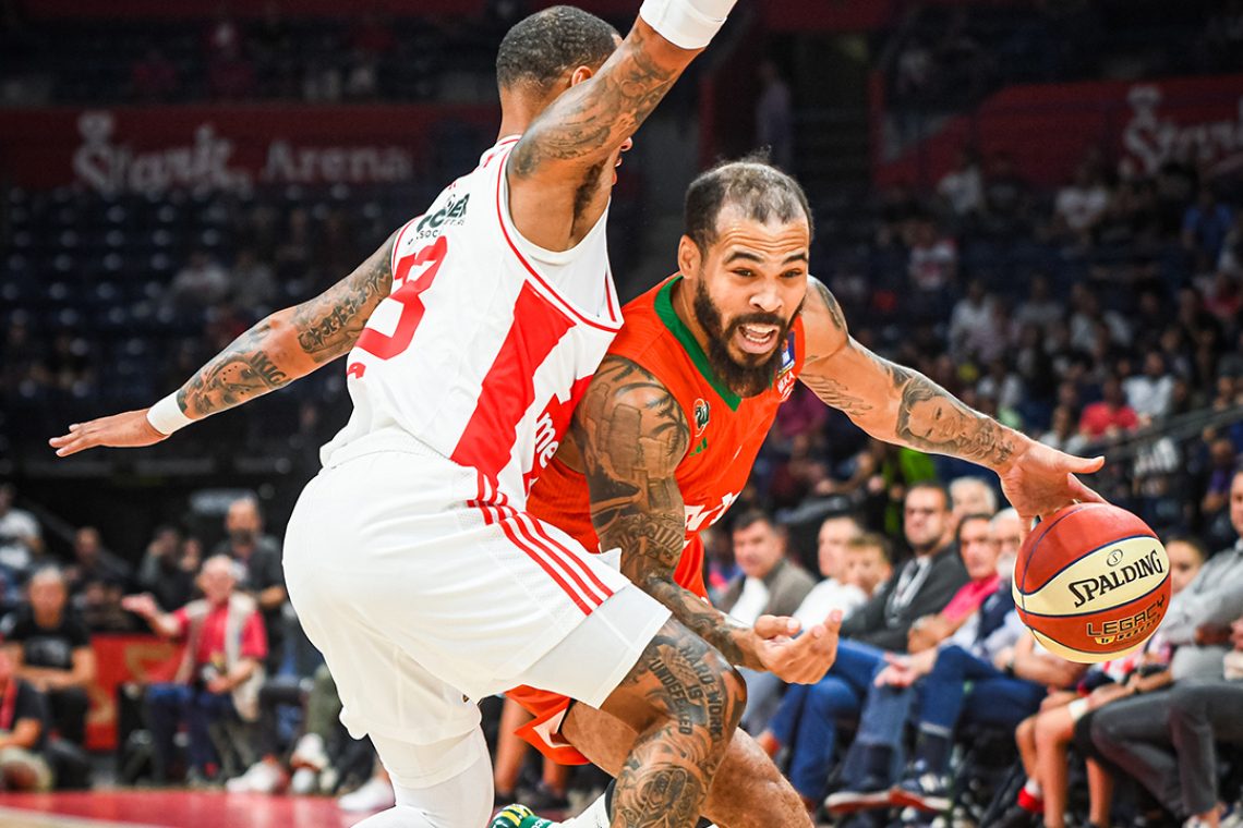 Košarkarji Cedevite Olimpije so v 2. krogu lige Aba izgubili s Crveno zvezdo z 51:94
