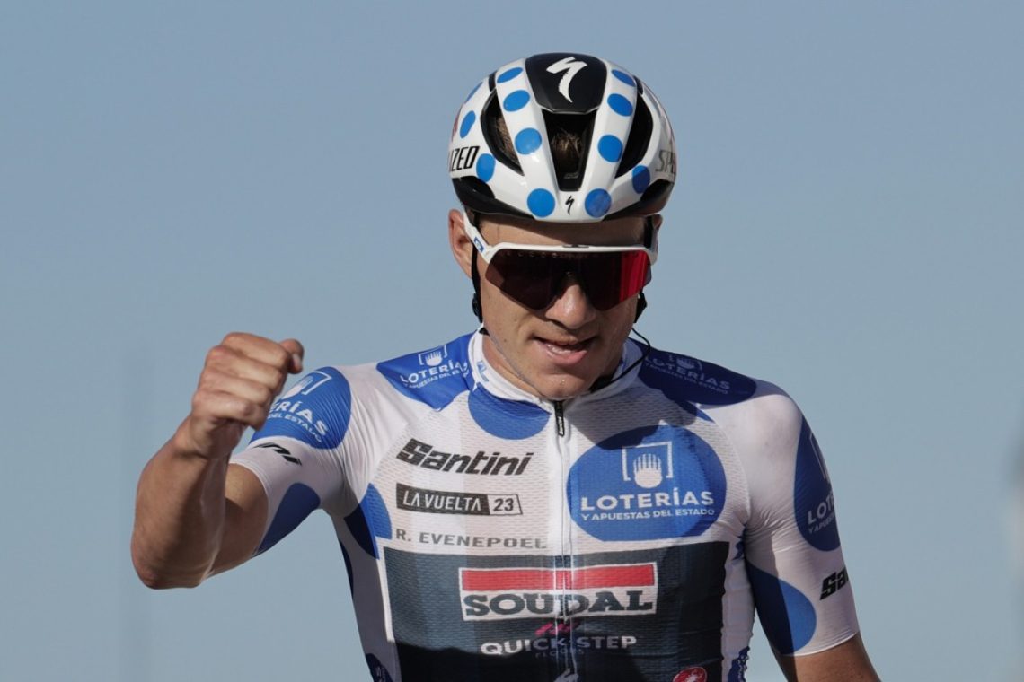 Evenepoel z drugim mestom na zadnji dirki na lestvici prehitel Rogliča