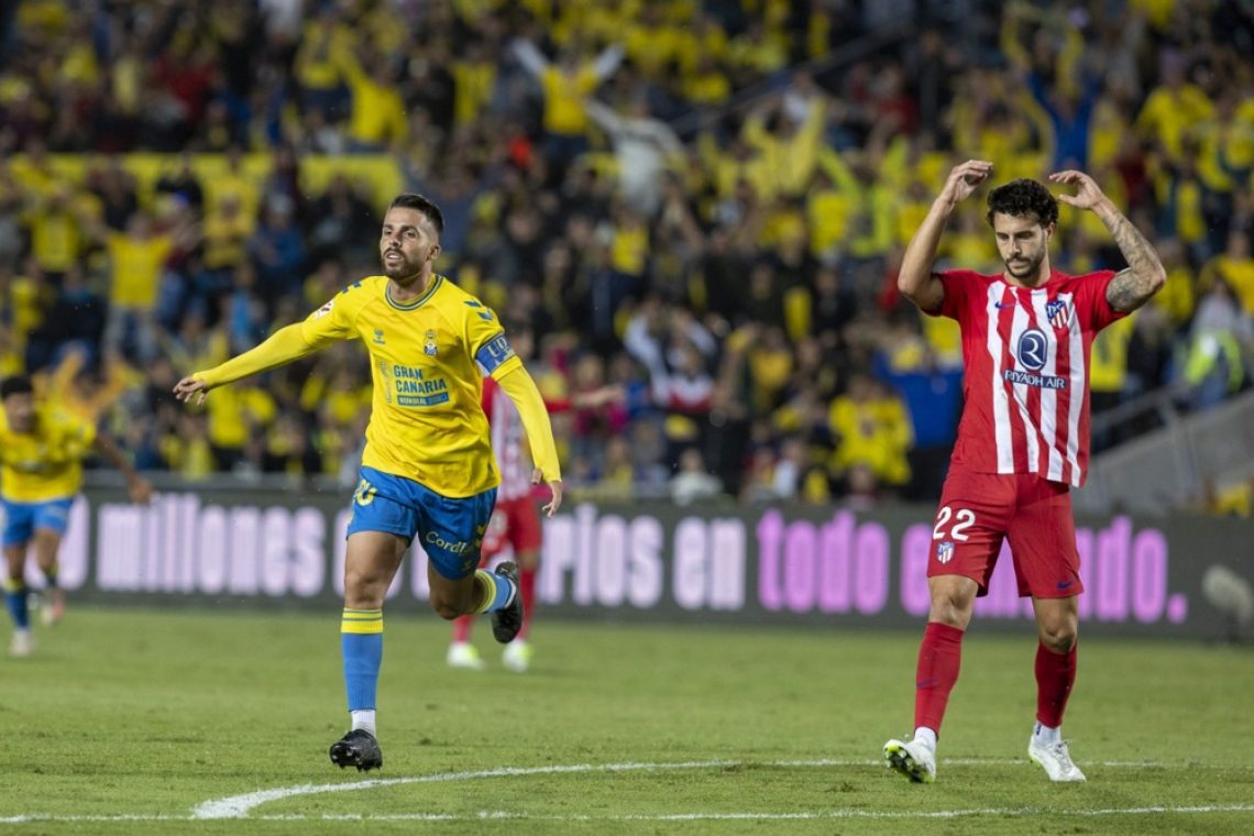 Oblakov Atletico izgubil proti Las Palmasu