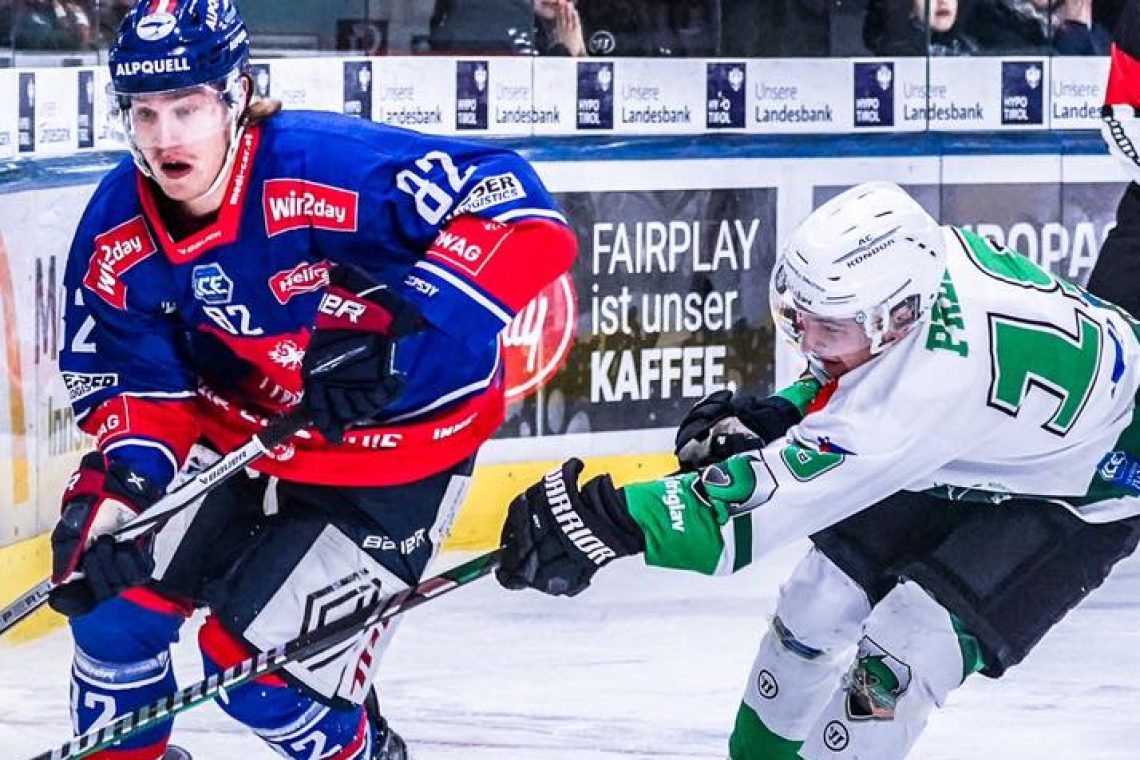 Hokejisti SŽ Olimpije so v tekmi 21. kroga lige ICEHL v gosteh po kazenskih strelih s 3:2