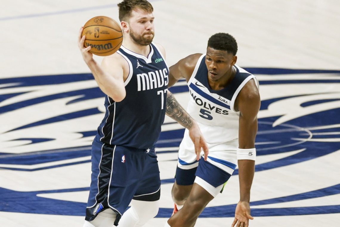 Dallas kljub trojnemu dvojčku Dončića na četrti tekmi prekratek proti Minnesoti 