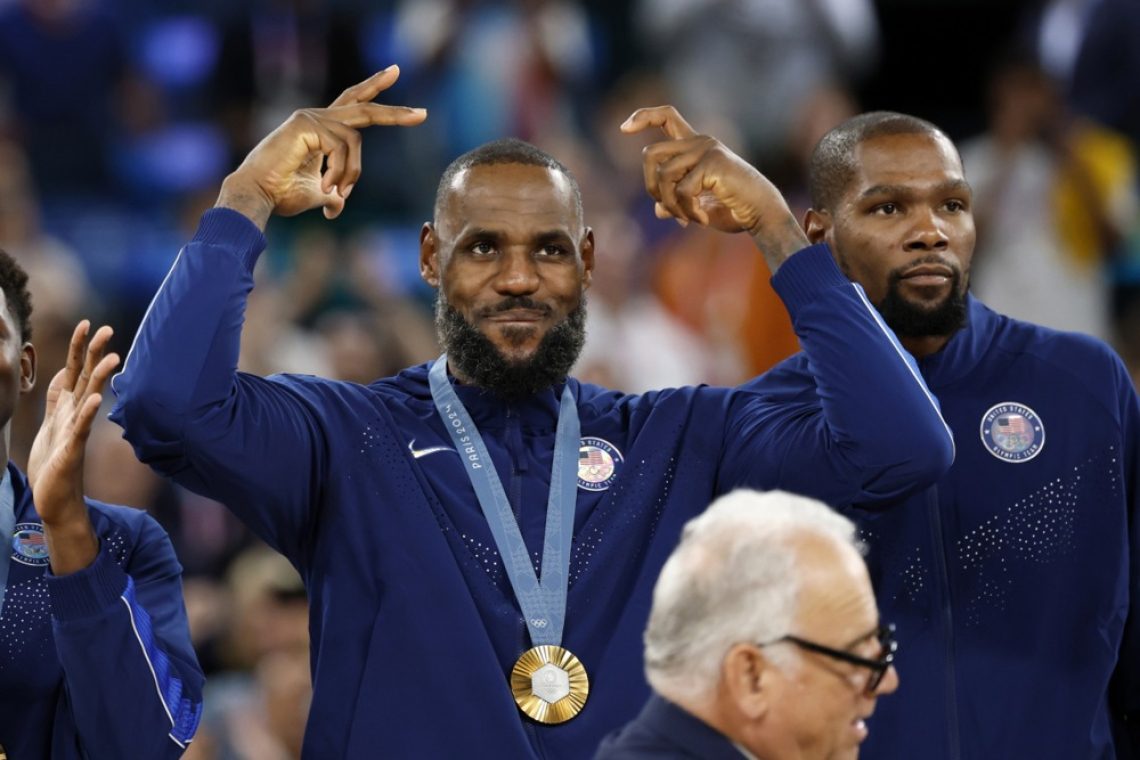 LeBron James najkoristnejši košarkar na OI v Parizu