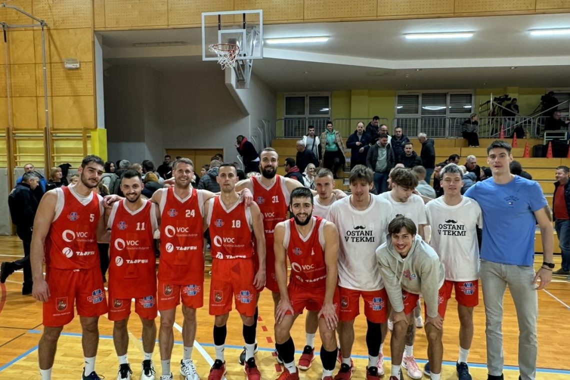 Košarkarji Šentjurja so premagali Terme Olimio Podčetrtek s 84:72