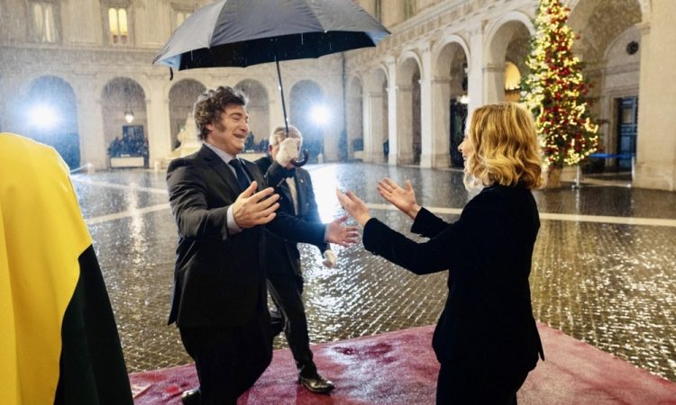 Milei prejel italijansko državljanstvo