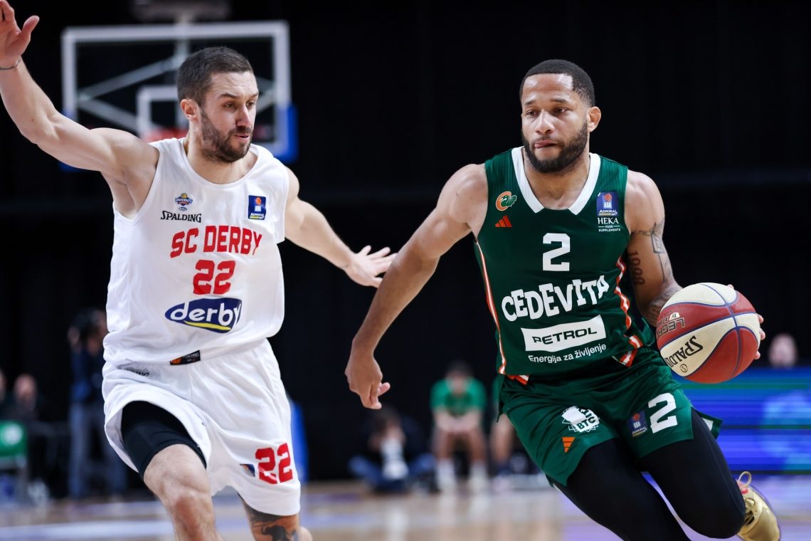 Košarkarji Cedevite Olimpije so premagali Studentski centar s 100:86
