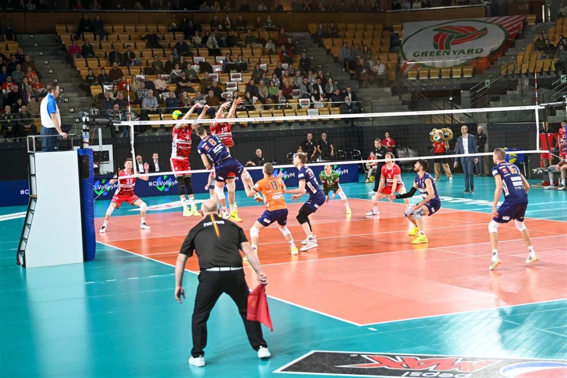 Odbojkarji ACH Volleya so premagali Greenyard Maaseik s 3:0