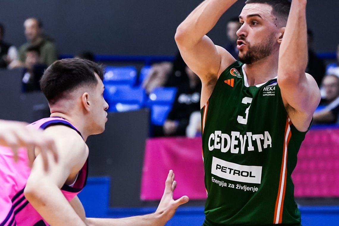 Košarkarji Cedevite Olimpije so premagali Mego z 81:72