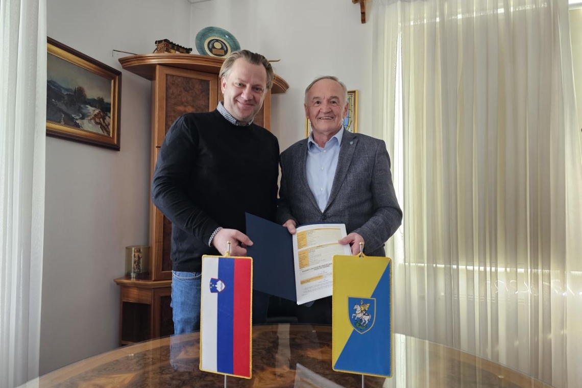 Na Visokem podpisali pogodbo za nov most čez Kokro