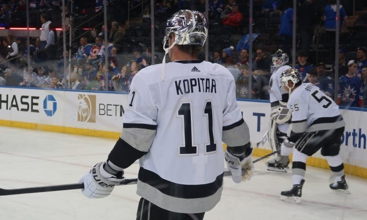Kopitar z golom in s tremi asistencami za drugo zmago kraljev