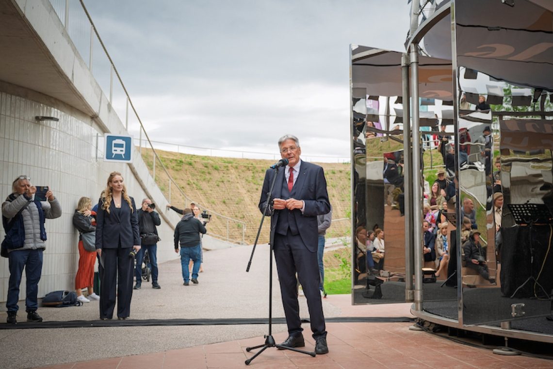 Otvoritev kupole Ingeborg Bachmann povezala evropsko prestolnico kulture in avstrijsko Koroško