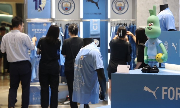 Puma podaljšala pogodbo z Manchester Cityjem za milijardo funtov