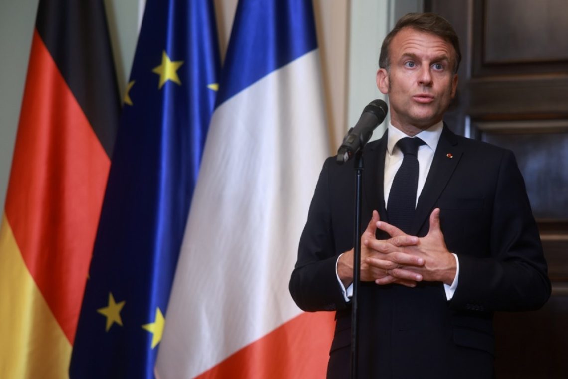Macron z napovedjo priznanja Palestine sprožil burne odzive