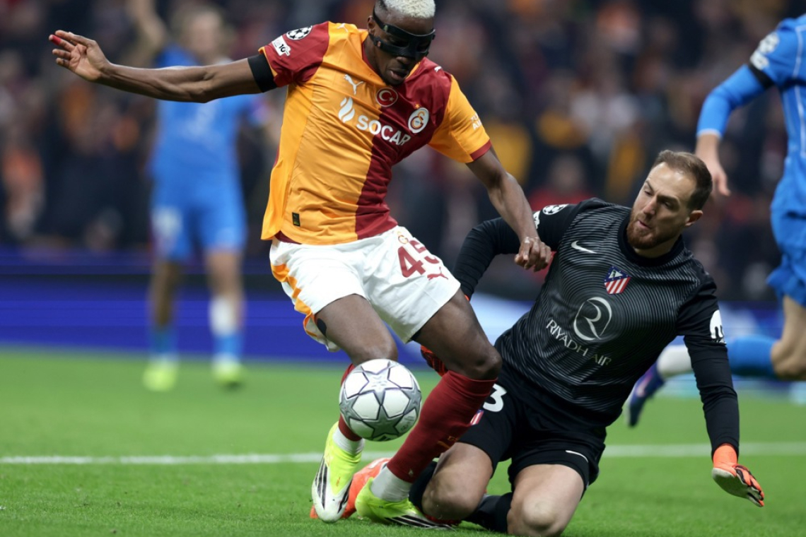 Oblak z Atleticom do točke v Istanbulu 