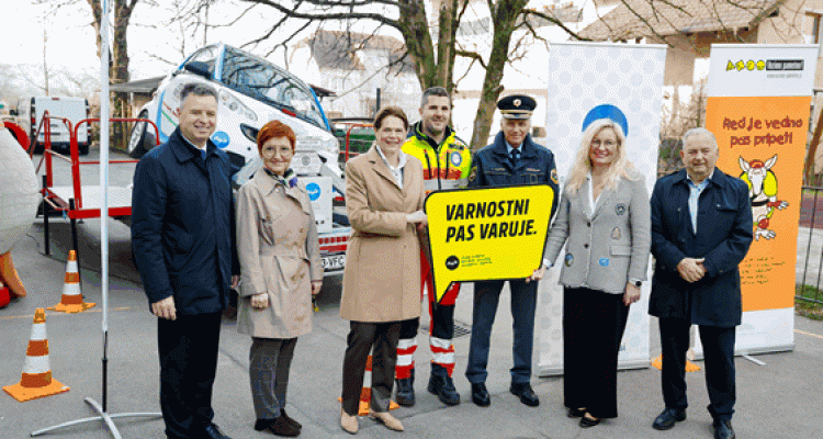 Začela se je nacionalna akcija za večjo uporabo varnostnih pasov