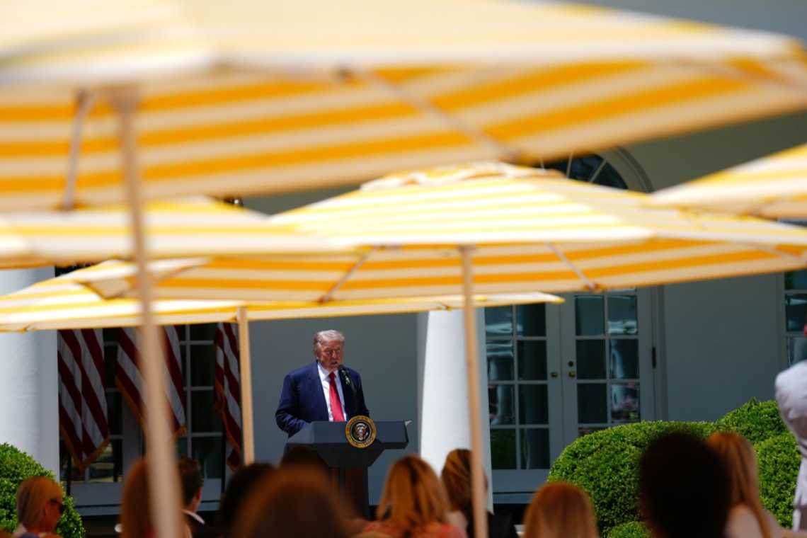 Trumpova prenova znamenitosti v Washingtonu naletela na tožbo