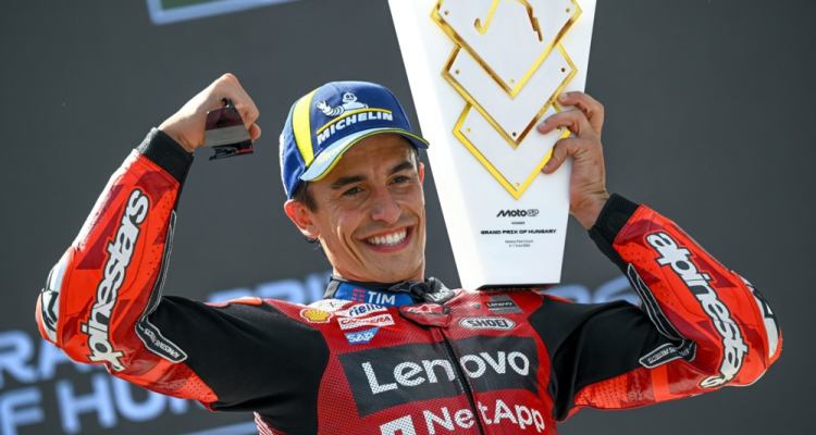 Marc Marquez na Madžarskem do jubilejne 100. zmage