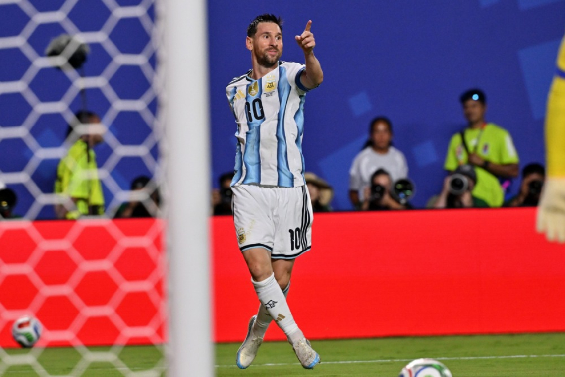 Messi s tremi goli ujel rekorderja Kloseja, Haaland SP odprl z dvema